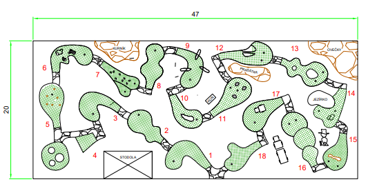 Farmárik adventure golf